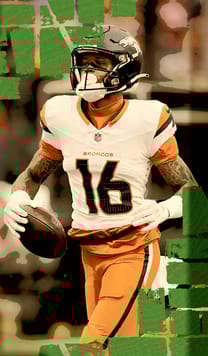 Troy Franklin NFL Draft 90 OVR - Madden NFL 26