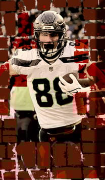 A.J. Barner NFL Draft 96 OVR - Madden NFL 26