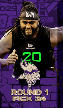 Donovan Jackson NFL Draft Night 97 OVR - Madden NFL 26