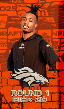 Jahdae Barron NFL Draft Night 97 OVR - Madden NFL 26