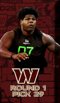 Josh Conerly Jr NFL Draft Night 97 OVR - Madden NFL 26