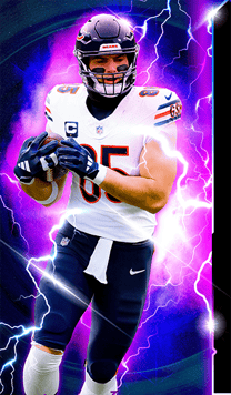 Cole Kmet Theme Team Surge 92 OVR - Madden NFL 26