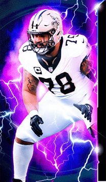 Erik McCoy Theme Team Surge 92 OVR - Madden NFL 26