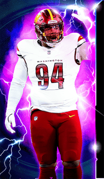 Daron Payne Theme Team Surge 92 OVR - Madden NFL 26