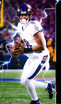 Lamar Jackson Theme Team Surge 94 OVR - Madden NFL 26