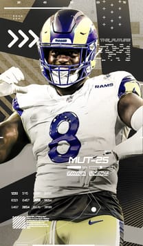 Jared Verse Rising Stars 99 OVR - Madden NFL 26