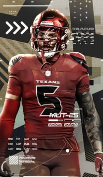 Jalen Pitre Rising Stars 99 OVR - Madden NFL 26