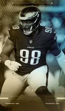 Jalen Carter Rising Stars 97 OVR - Madden NFL 26