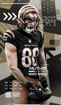 Andrei Iosivas Rising Stars 99 OVR - Madden NFL 26