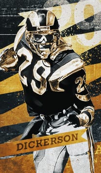 Eric Dickerson Golden Ticket 99 OVR - Madden NFL 26