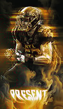 Chris Lindstrom Golden Ticket 99 OVR - Madden NFL 26