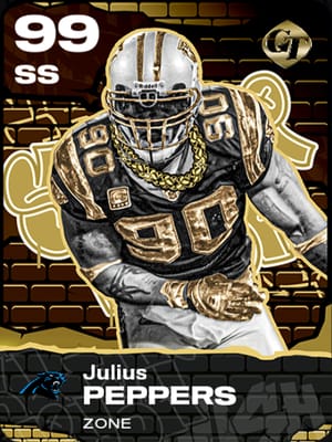 Julius Peppers Golden Ticket 99 OVR Madden NFL 26 - MUT.GG