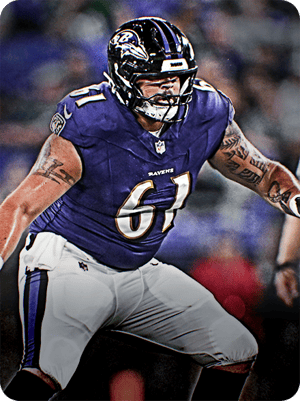 Nick Samac Core 71 OVR - Madden NFL 26