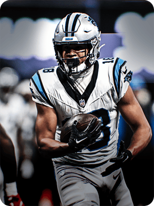 Jalen Coker Core 74 OVR - Madden NFL 26