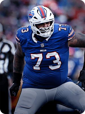 Dion Dawkins Core 82 OVR - Madden NFL 26