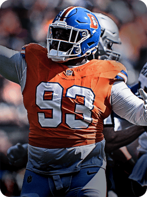 D.J. Jones Core 77 OVR - Madden NFL 26