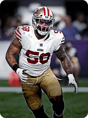 Alex Barrett Core 70 OVR - Madden NFL 26