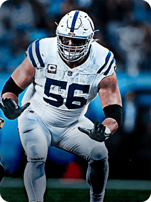 Quenton Nelson Core 84 OVR - Madden NFL 26