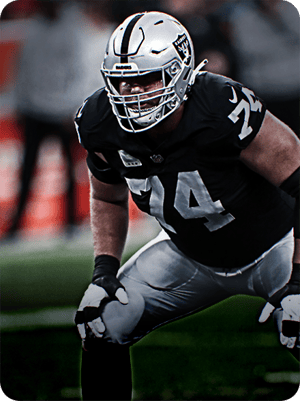 Kolton Miller Core 80 OVR - Madden NFL 26