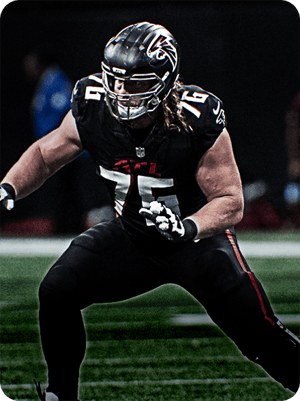 Brandon Parker Core 73 OVR - Madden NFL 26