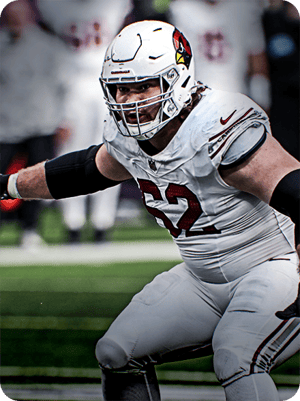 Evan Brown Core 77 OVR - Madden NFL 26