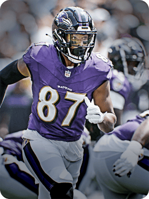 Keith Kirkwood Core 71 OVR - Madden NFL 26