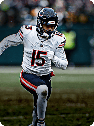 Rome Odunze Core 77 OVR - Madden NFL 26