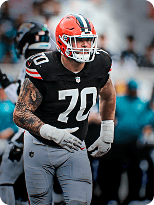 Zak Zinter Core 74 OVR - Madden NFL 26