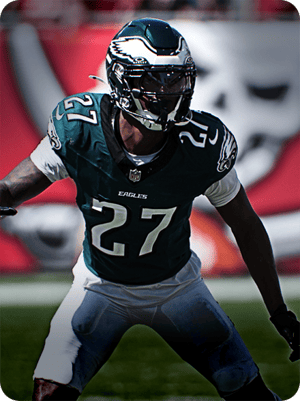 Quinyon Mitchell Core 80 OVR - Madden NFL 26