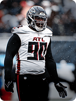 David Onyemata Core 77 OVR - Madden NFL 26