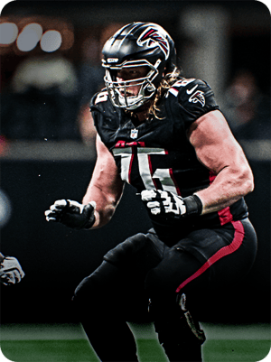 Kaleb McGary Core 80 OVR - Madden NFL 26