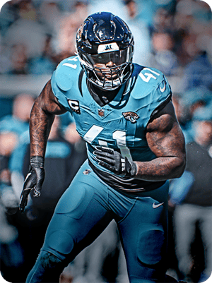 Josh Hines-Allen Core 82 OVR - Madden NFL 26