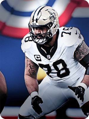 Erik McCoy Core 83 OVR - Madden NFL 26