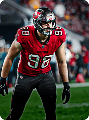 Anthony Nelson Core 76 OVR - Madden NFL 26