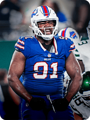 Ed Oliver Core 79 OVR - Madden NFL 26