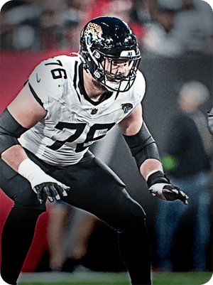 Ezra Cleveland Core 79 OVR - Madden NFL 26