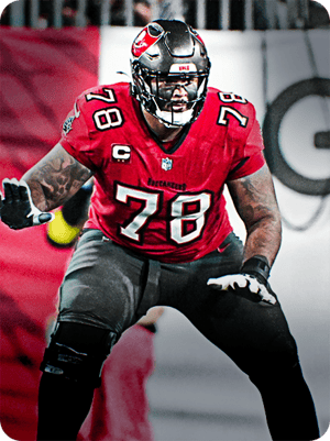 Tristan Wirfs Core 84 OVR - Madden NFL 26