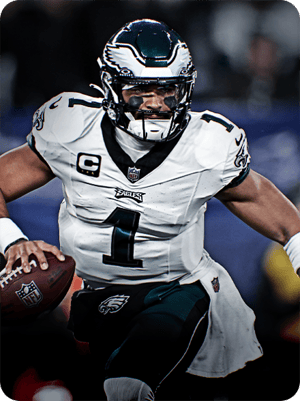 Jalen Hurts Core 83 OVR - Madden NFL 26