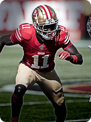 Brandon Aiyuk Core 81 OVR - Madden NFL 26