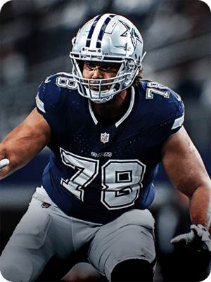 Terence Steele Core 75 OVR - Madden NFL 26