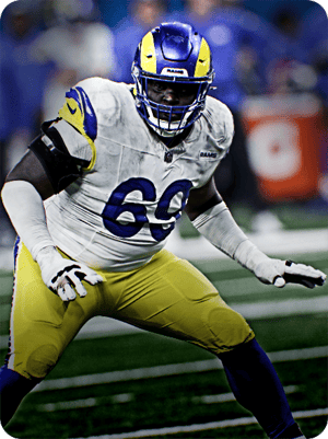 Kevin Dotson Core 82 OVR - Madden NFL 26