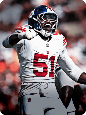 Azeez Ojulari Core 75 OVR - Madden NFL 26