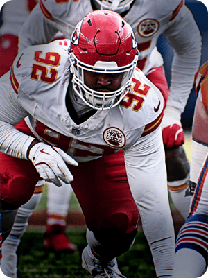 Marlon Tuipulotu Core 71 OVR - Madden NFL 26