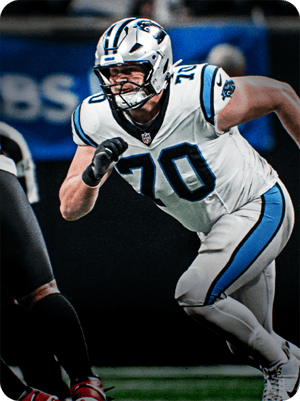 Brady Christensen Core 76 OVR - Madden NFL 26