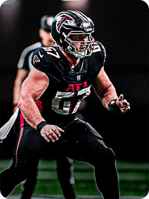 Drew Dalman Core 80 OVR - Madden NFL 26