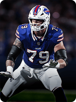 Spencer Brown Core 82 OVR - Madden NFL 26