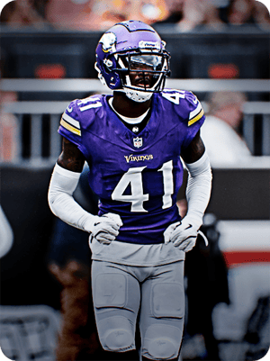 Nahshon Wright Core 71 OVR - Madden NFL 26