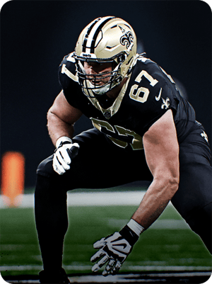 Landon Young Core 71 OVR - Madden NFL 26