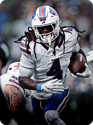 James Cook Core 82 OVR - Madden NFL 26