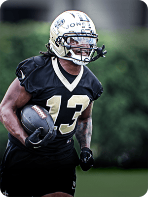 Velus Jones Jr Core 72 OVR - Madden NFL 26